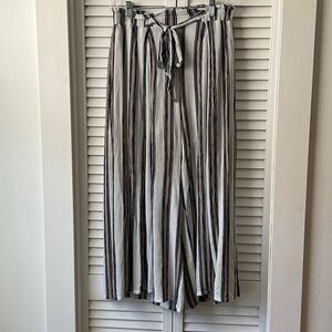 Simplee Apparel Multi-Striped Wide Leg Pants